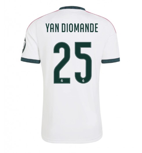 Real Madrid Yan Diomande #25 Kotipaita 2026-27 Lyhythihainen Real Madrid Yan Diomande #25 Kotipaita 2026-27 Lyhythihainen